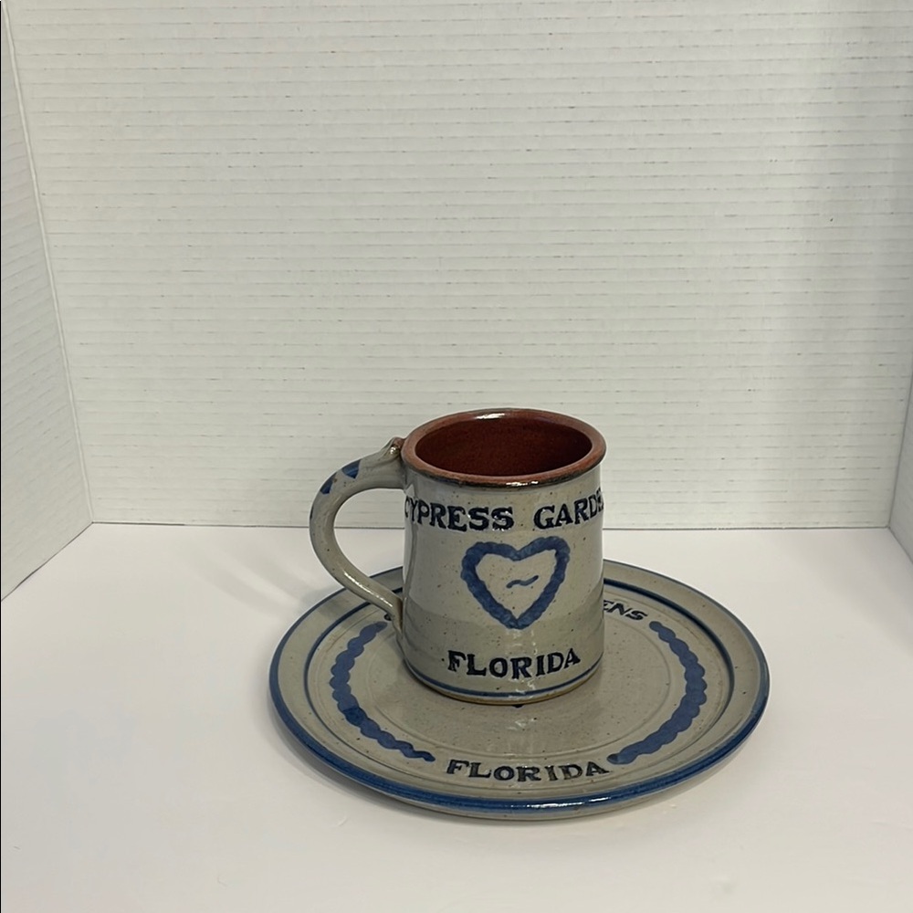 Gray and‎ Blue Ceramic Dinnerware Set